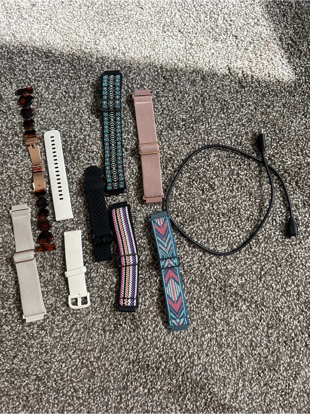 garmin vívoactive 6 Lunar Gold with Bone Band